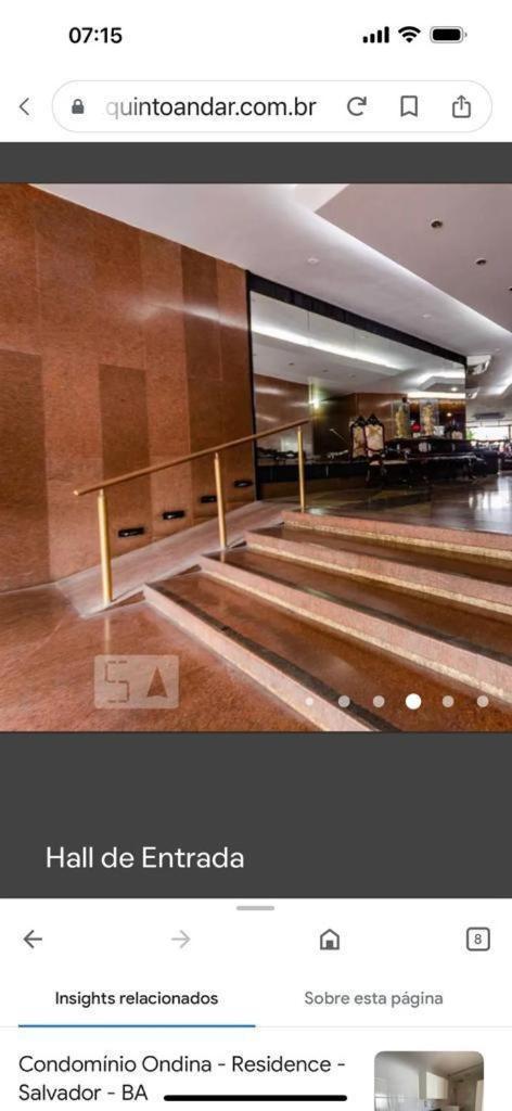 السلفادور Apart Hotel 2 Quartos Frente Mar المظهر الخارجي الصورة